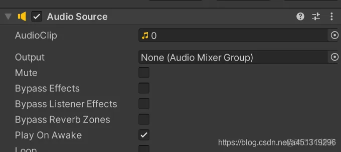 Unity 播放声音_音乐播放_02